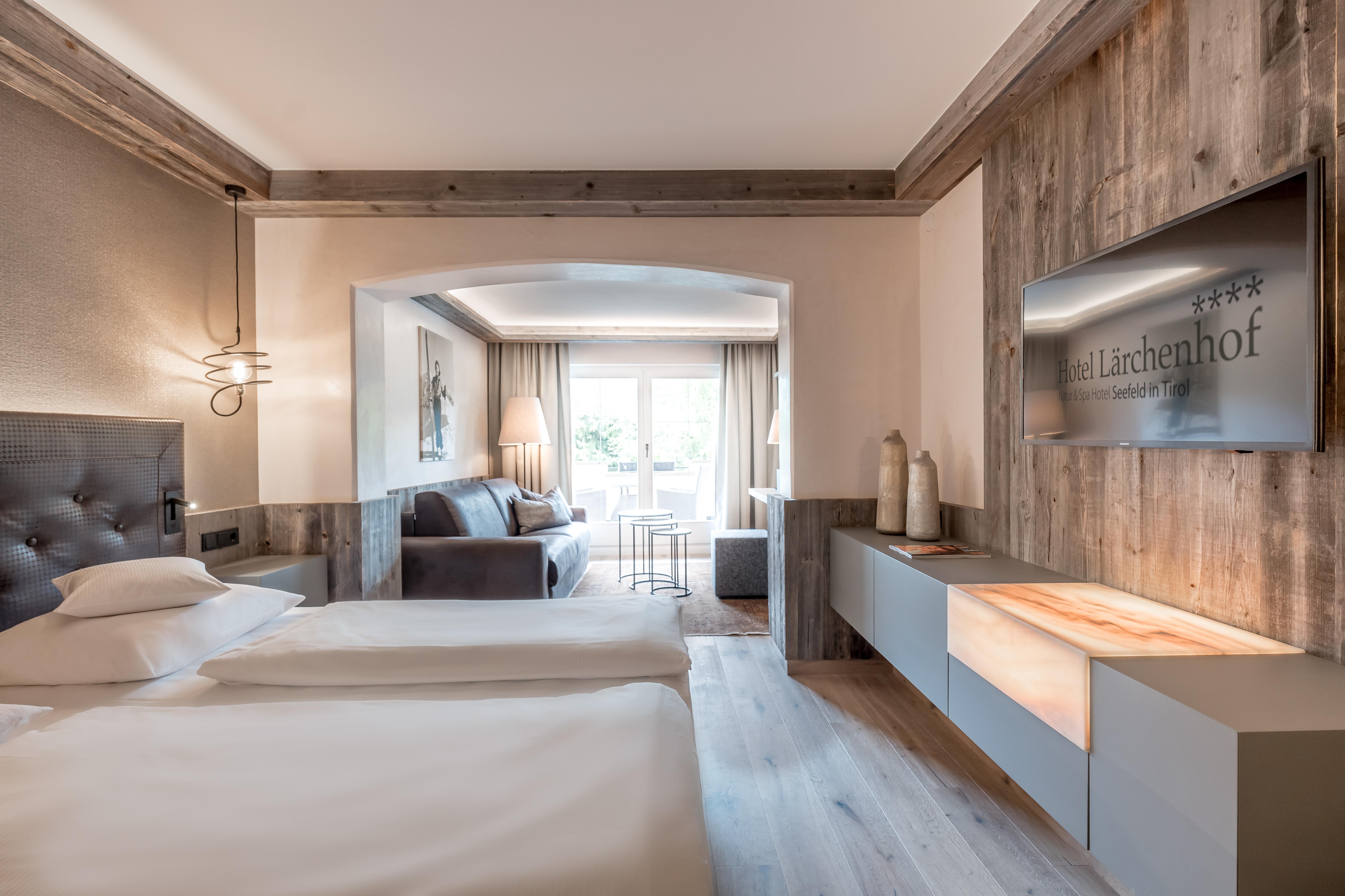 Natur & Spa Hotel Laerchenhof Seefeld in Tirol Exterior foto