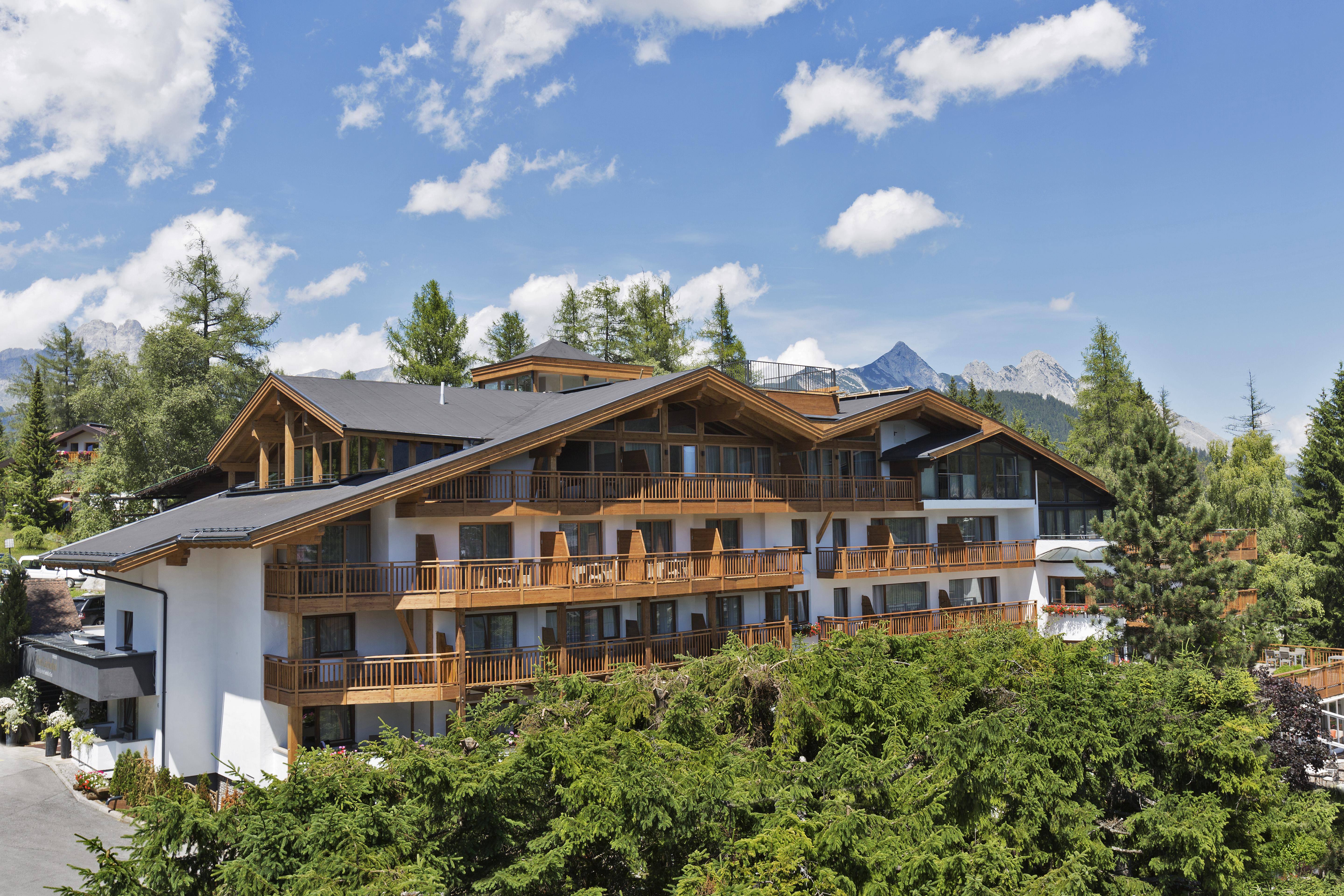 Natur & Spa Hotel Laerchenhof Seefeld in Tirol Exterior foto